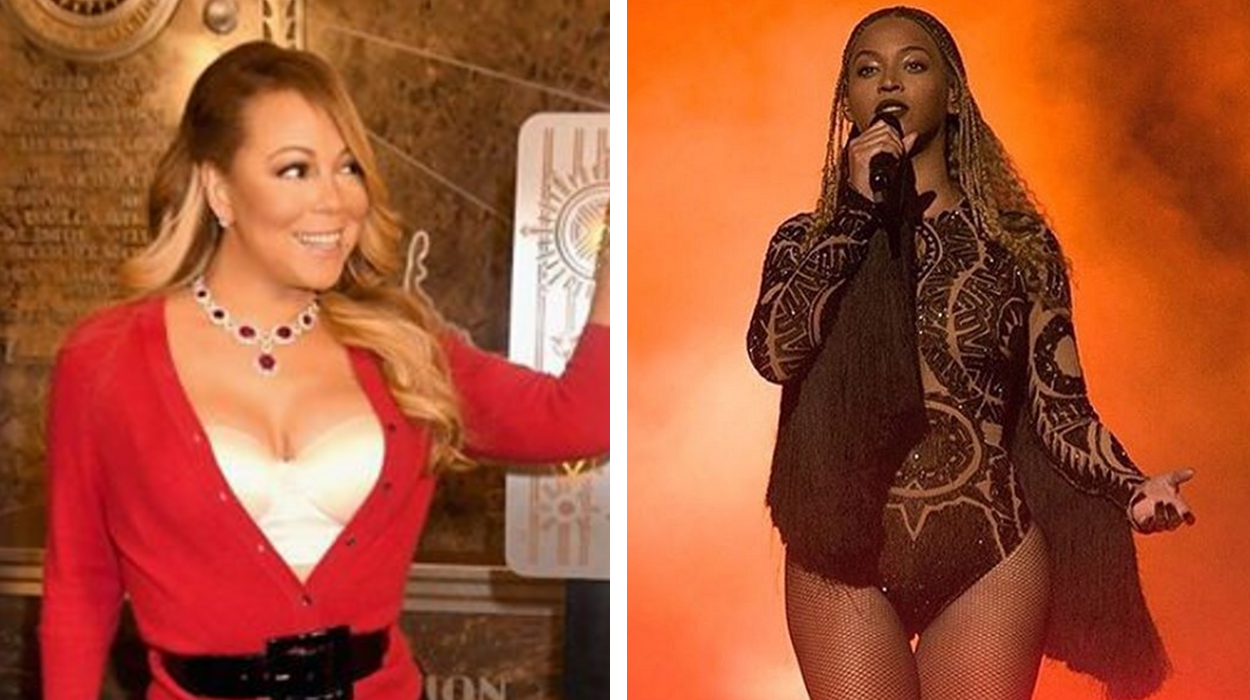 Beyonce ndoqi koncertin e Mariah Carey dhe mikja i kthen nderin!