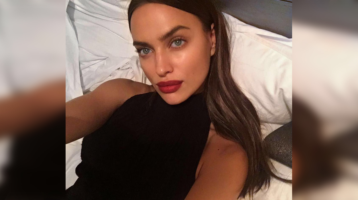 Irina Shayk shumë seksi me të zeza