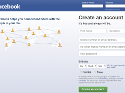 Facebook-Login-Homepage