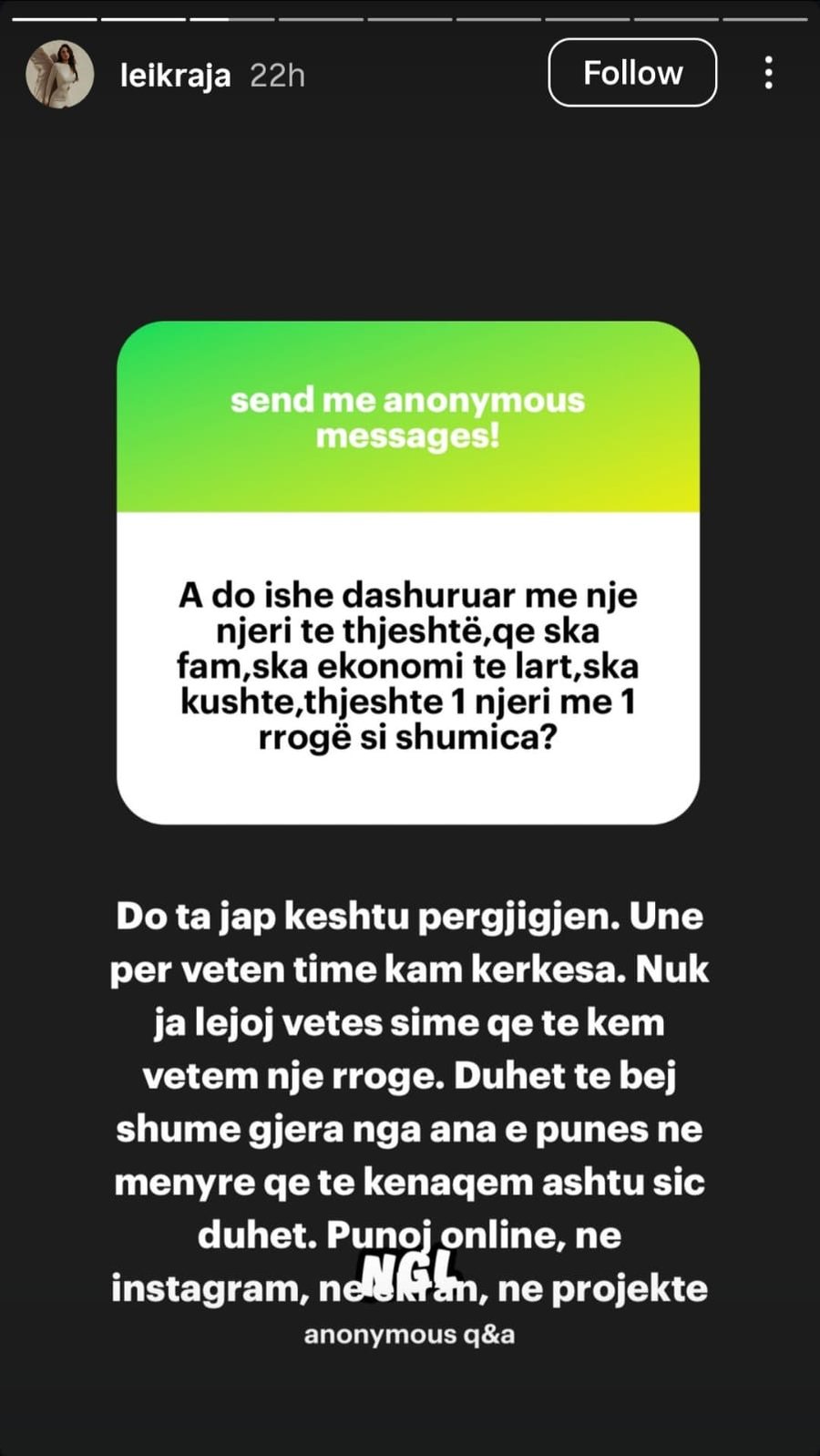 k