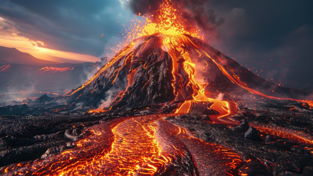 Ishulli italian ku vendasit gatuajnë në rërë vullkanike