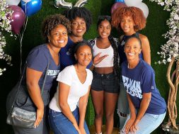 Zahara with her Spelman sisters! Congratulations to all new students starting this year. A very