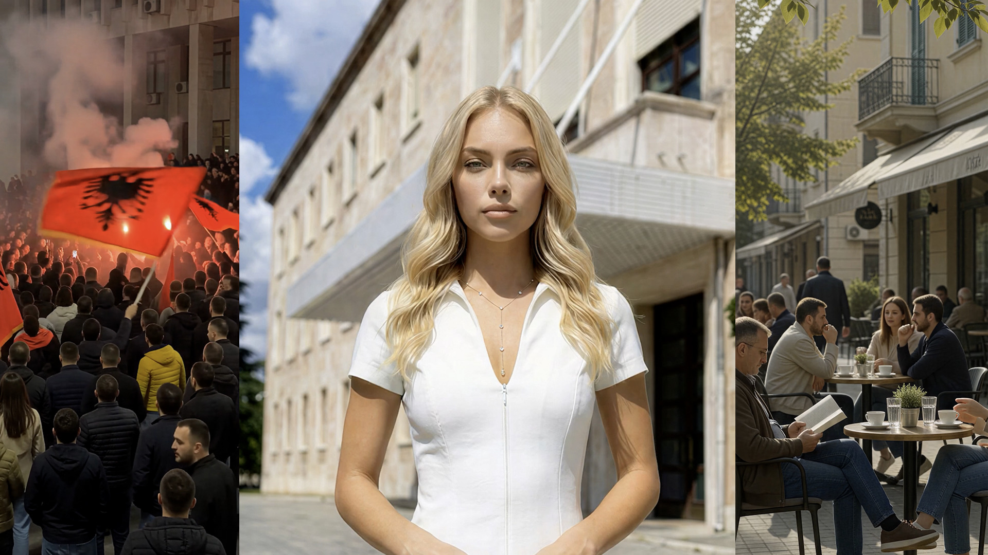 Mes protestave: Akila, gazetarja me inteligjencë artificiale, do të flasë me një milion shqiptarë